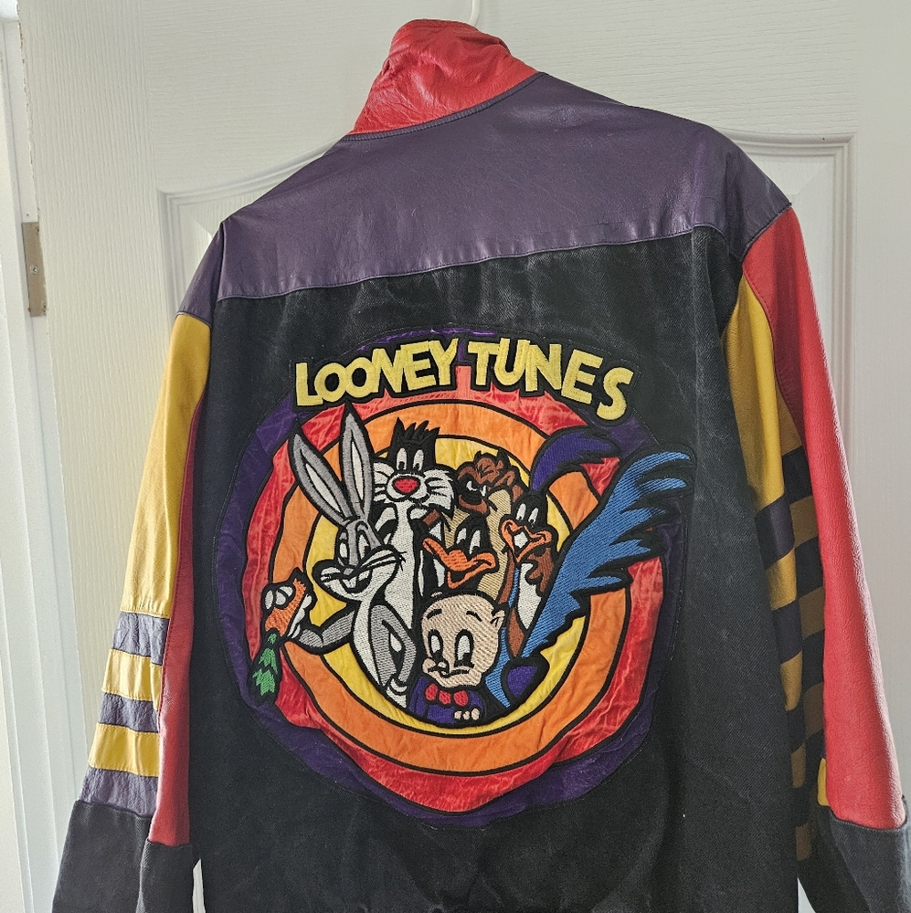 Looney Tunes Colorful Bomber Jacket